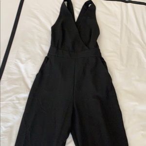 WAYF Black Jumpsuit